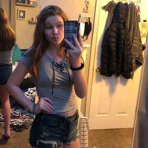 American eagle crop top